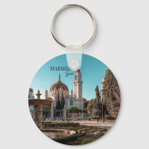 Madrid Spanje Reislandschap souvenir Sleutelhanger