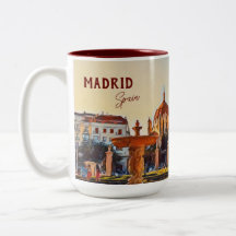 Madrid Spanje Reislandschap souvenir