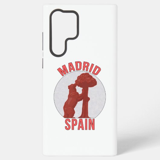 Madrid Spanje Samsung Galaxy Hoesje (Achterkant)