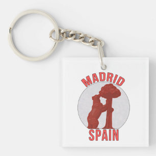 Madrid Spanje Sleutelhanger