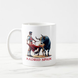 Madrid Spanje stierengevechten Koffiemok