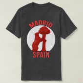 Madrid Spanje T-shirt (Design voorkant)