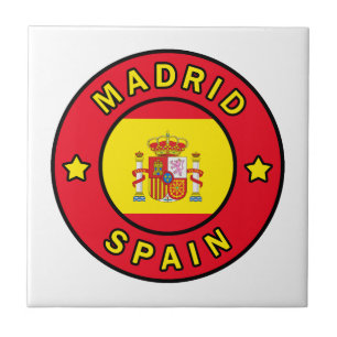 Madrid Spanje Tegeltje
