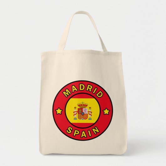 Madrid Spanje Tote Bag (Voorkant)