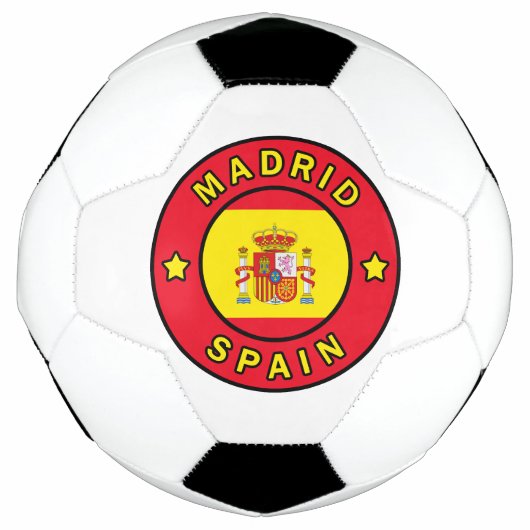 Madrid Spanje Voetbal (Voorkant)