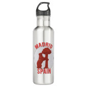 Madrid Spanje Waterfles (Voorkant)