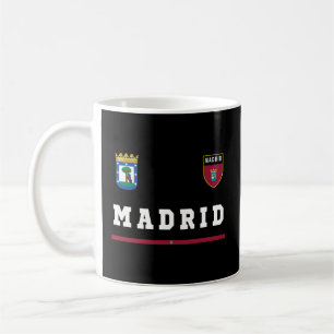 Madrid Sportvoetbal Jersey Football Koffiemok