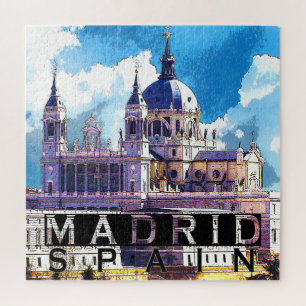 Madrid Square Puzzle Legpuzzel