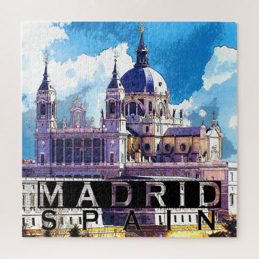Madrid Square Puzzle Legpuzzel (Verticaal)