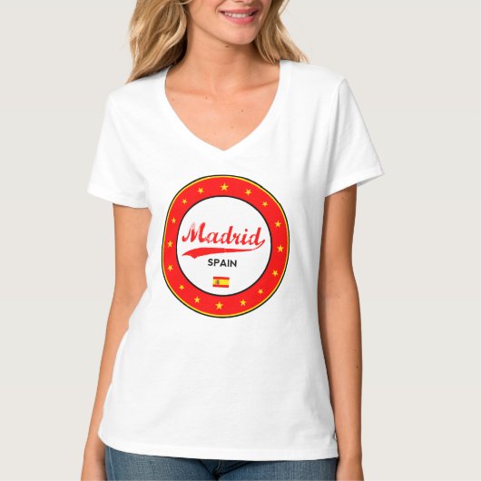 Madrid T-shirt (Voorkant)
