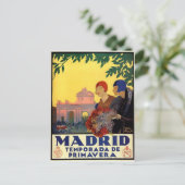 Madrid Temporada de Primavera -  kunstPoster Briefkaart (Staand voorkant)