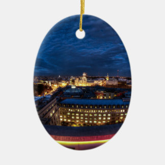 Madrid's Skyline Keramisch Ornament