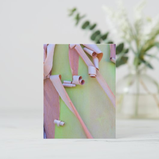 Madrone Tree Bark Abstract Briefkaart (Staand voorkant)