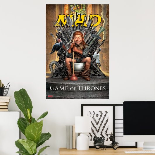 MAD's Game of Thrones Satire Poster (Thuiskantoor)