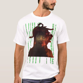 MADUSA 1X001 BLANC MATRIX T-SHIRT BLANC PAR SAMURA