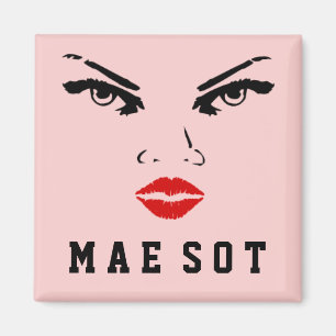 Mae Sot, Thailand Woman Magneet