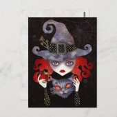 Maelba, la carte postale de la sorcière rouge (Devant / Derrière)