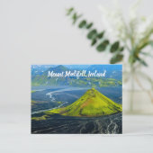 Mælifell IJsland gestileerd Briefkaart (Staand voorkant)