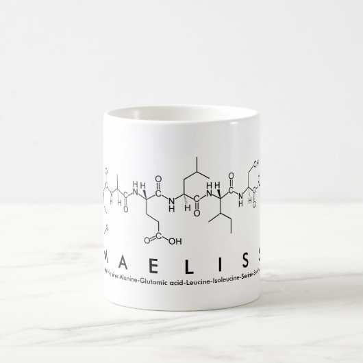 Maeliss nom peptide mug (Centre)