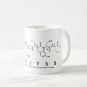 Maelyss nom peptide mug (Devant droit)