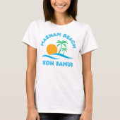 MAENAM BEACH-KOH SAMUI T-SHIRT (Voorkant)