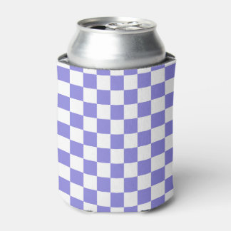 Maerbleren en wit schaakbordpatroon blikjeskoeler
