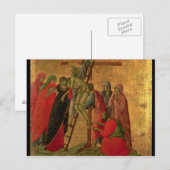 Maesta: Afkomst van het kruis, 1308-11 Briefkaart (Voorkant / Achterkant)