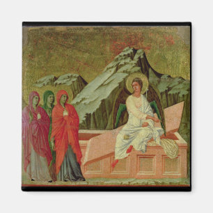 Maesta: De drie Maries bij Christus's Tomb Magneet