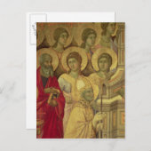 Maesta: Saints, 1308-11 Briefkaart (Voorkant / Achterkant)