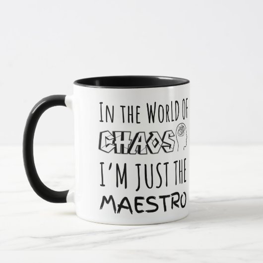 MAESTRO CHAOS COORDONNATEUR MUG (Gauche)