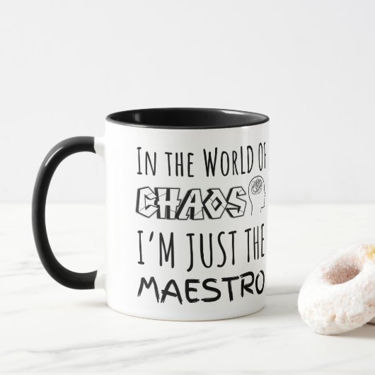 MAESTRO CHAOS COORDONNATEUR MUG (Avec donut)
