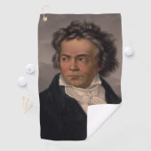 Maestro Ludwig Beethoven Symfoniecomponist Golfhanddoek (Insitu)