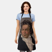 Maestro Ludwig Beethoven Symfoniecomponist Schort (Gedragen)