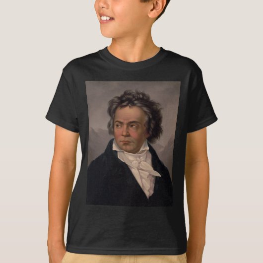 Maestro Ludwig Beethoven Symfoniecomponist T-shirt (Voorkant)