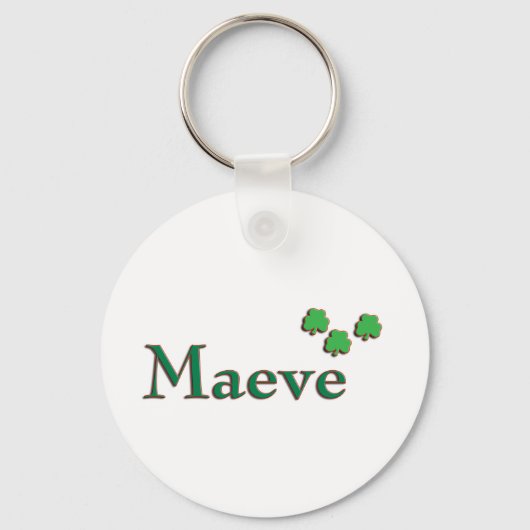 Maeve Irish Name Sleutelhanger (Voorkant)