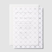 Maeve Traditionele Uitnodiging van het Huwelijk (Offset (Uitnodiging))