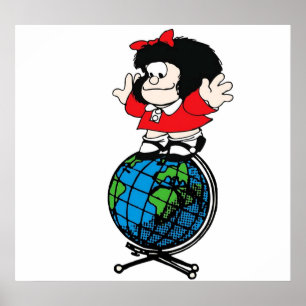 mafalda boven de wereld poster