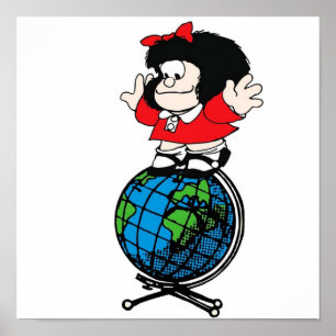 mafalda boven de wereld poster