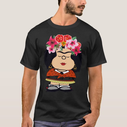 Mafalda Kahlo Fanart Classic T-Shirt Essential T-S (Devant)