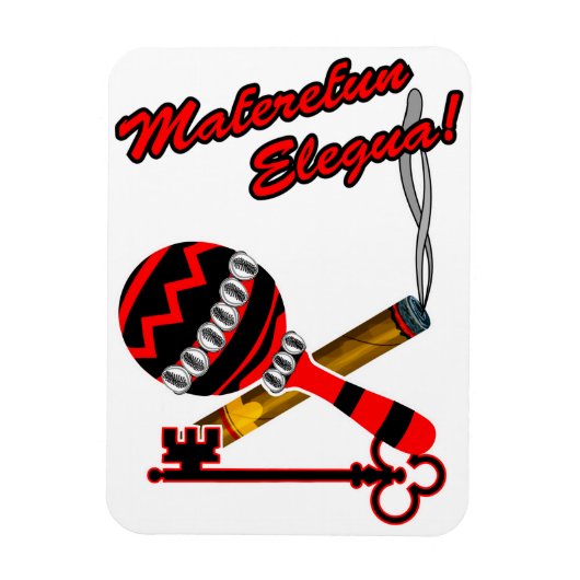 Maferefun Elegua Magneet (Verticaal)