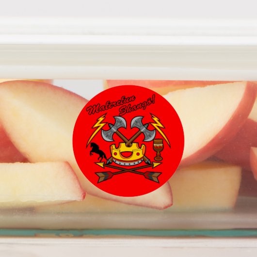 Maferefun Shangó Labels (Aangebracht)