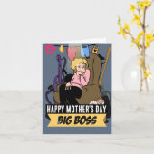 Maffia Moeder: Moederdag Edition Kaart (Gele Bloem)