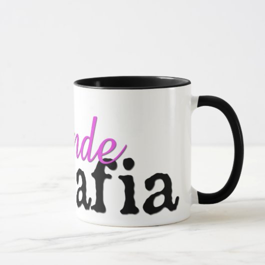 Mafia blonde ! - Tasse (Droite)