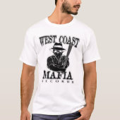Mafia de côte ouest - T-shirt blanc (Devant)
