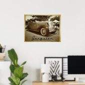 Mafia Gangster Lowrider Bomb Poster (Thuiskantoor)