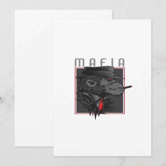 MAFIA KAART (Voorkant / Achterkant)