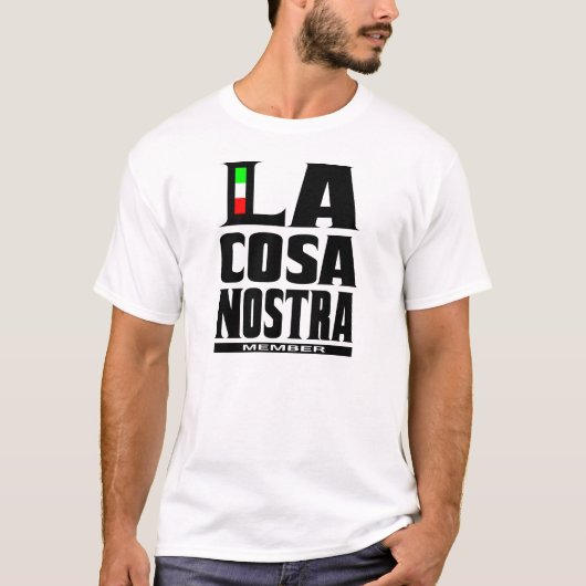 Mafia - La cosa nostra (lid) T-shirt (Voorkant)