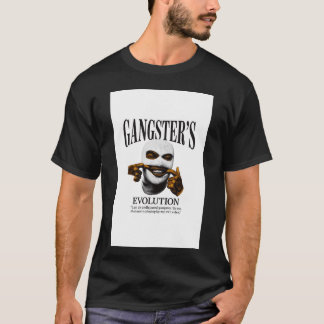 Mafia-masker Bold Street Style voor actie-cadeau T-shirt