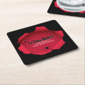 Mafia ThMED Vierkante Kartonnen Onderzetter (Schuin)