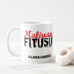 Mafiusu Fitusu Funny Siciliaans Gezegde Koffiemok